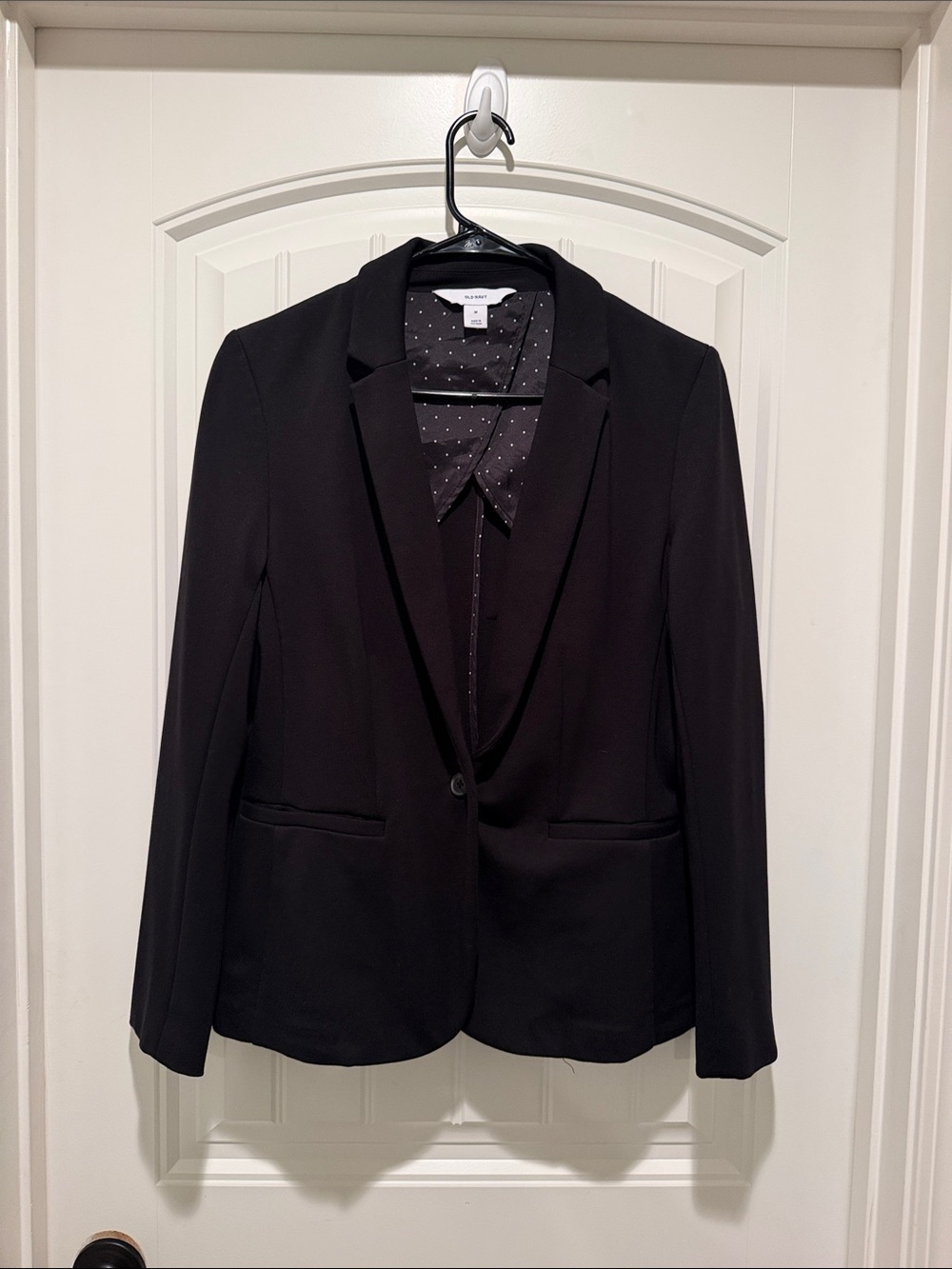 Old Navy Black Single-Button Women's Blazer